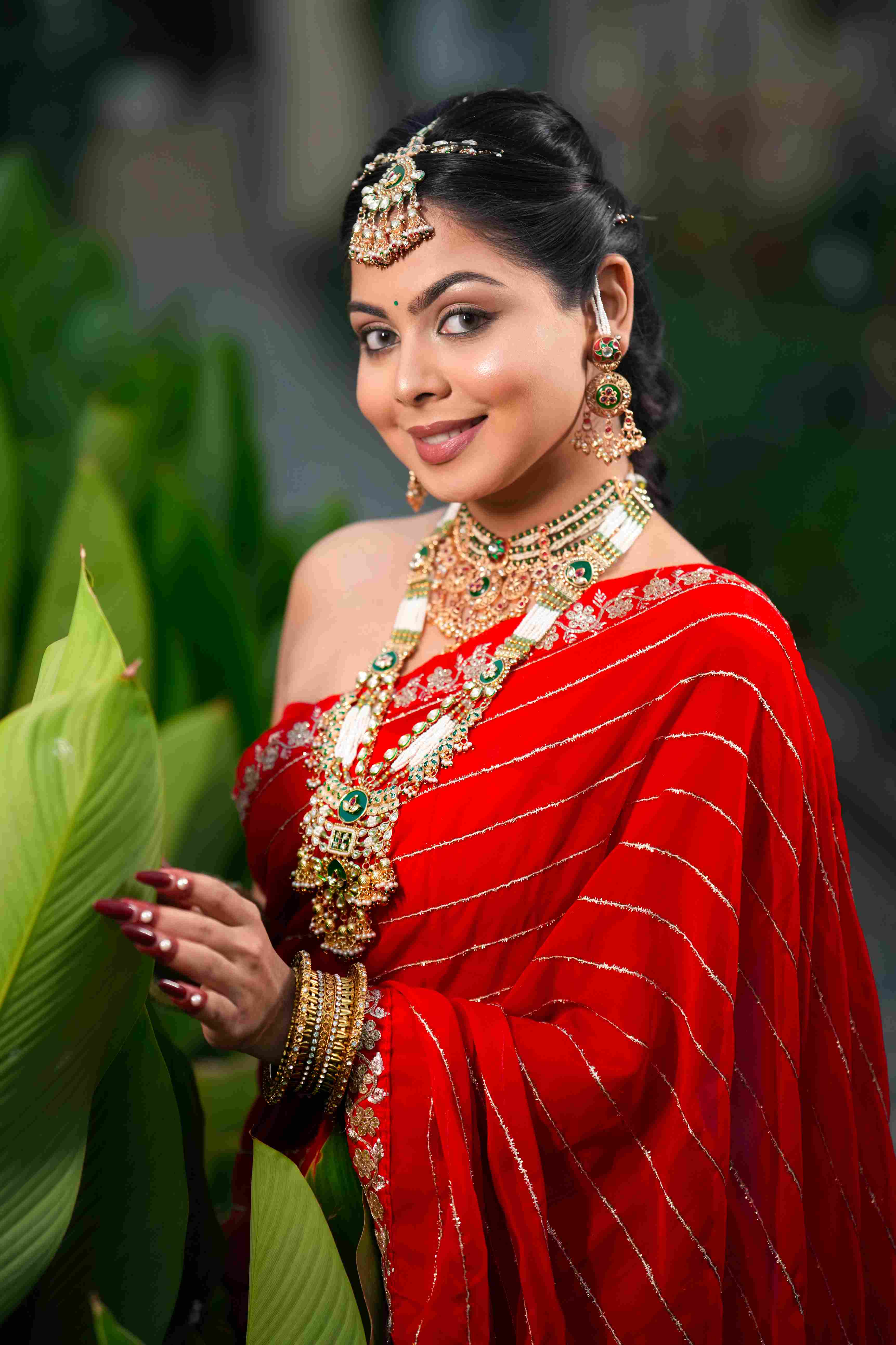 Traditional Maharashtrian bridal style