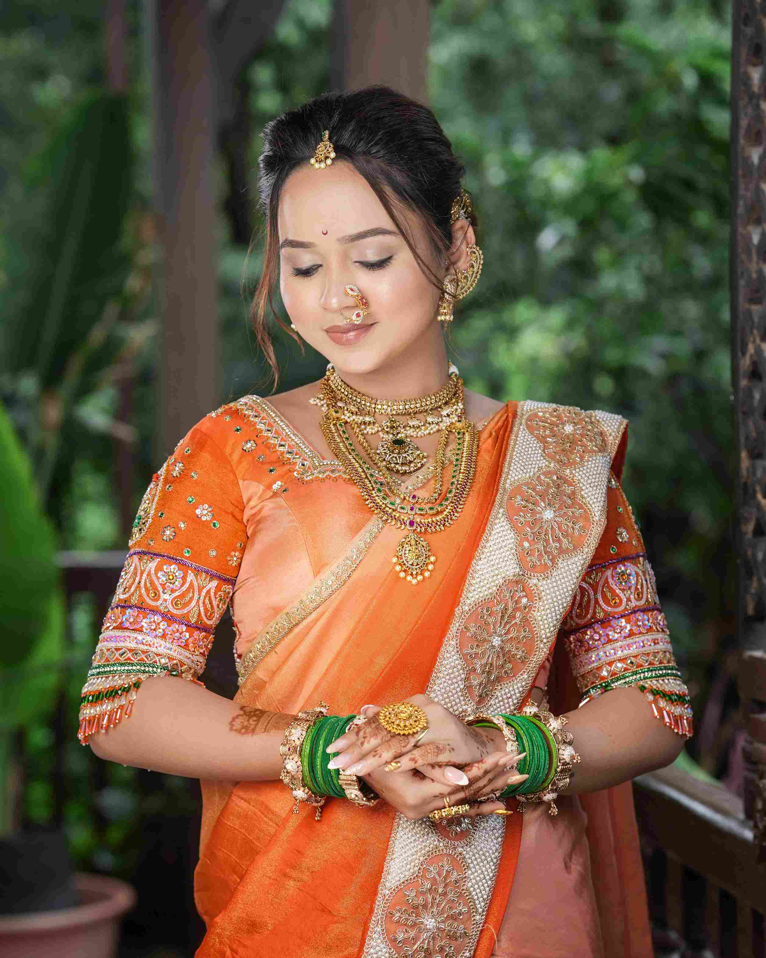 Soft glam engagement makeover