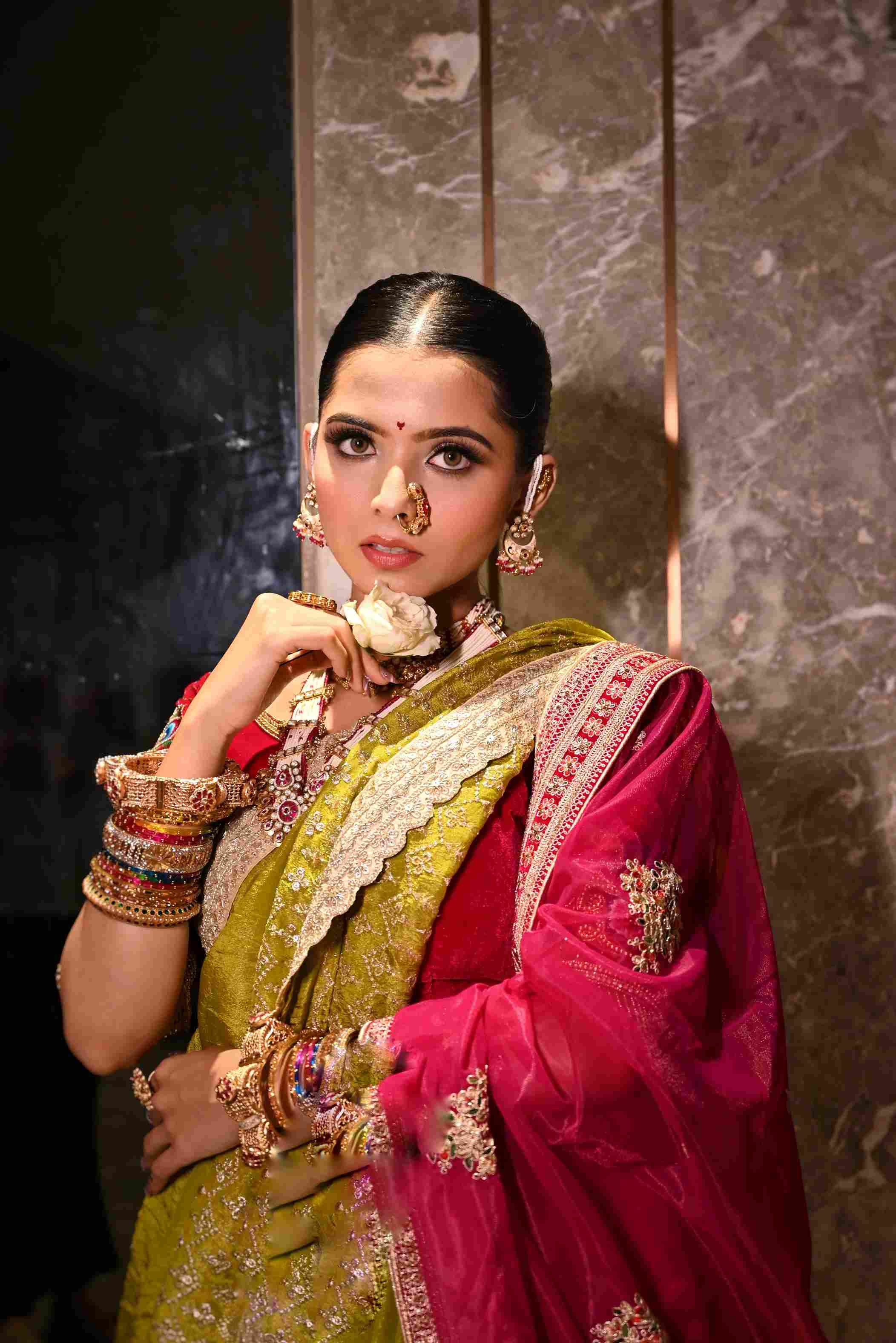 Reception party glam makeover